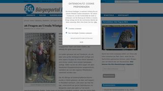 
                            7. 26 Fragen an Ursula Wintgens - Bürgerportal Bergisch Gladbach