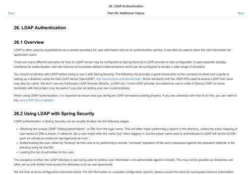 
                            2. 26. LDAP Authentication - Spring