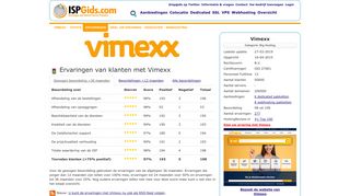 
                            11. 265 ervaringen van klanten met Vimexx - ISPGids.com