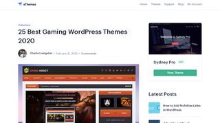 
                            5. 27+ Best Gaming WordPress Themes 2019 - aThemes