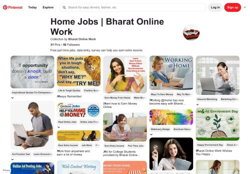 
                            7. 28 Best Home Jobs | Bharat Online Work images | Online work, Home ...