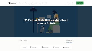 
                            8. 28 Twitter Statistics All Marketers Should Know in 2019 - Hootsuite Blog