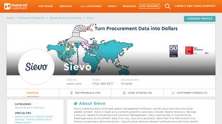 
                            7. 29 Customer Reviews & Customer References of Sievo ...