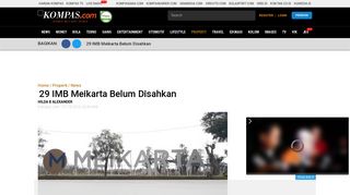 
                            12. 29 IMB Meikarta Belum Disahkan - Kompas.com