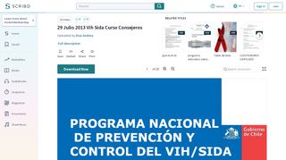 
                            11. 29 Julio 2013 Vih Sida Curso Consejeros - Scribd