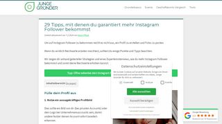 
                            3. 29 Tipps, mit denen du 2019 mehr Instagram Follower bekommst