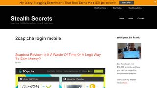 
                            10. 2captcha login mobile | | Stealth Secrets