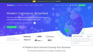 
                            4. 2Checkout: Online Payment Processing | Modern Commerce. Simplified.