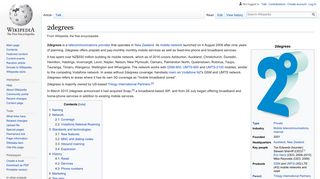 
                            10. 2degrees - Wikipedia