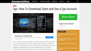 
                            12. 2go: How To Download, Open and Use a 2go Account - Answersafrica