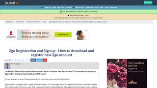 
                            2. 2go Registration and Sign up - How to download and register new 2go ...