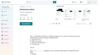 
                            6. 2k8 Questions Bank | Active Directory | Group Policy - Scribd