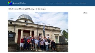 
                            12. 2nd NGSolve User Meeting - Netgen/NGSolve