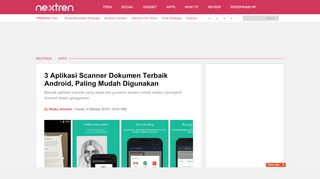 
                            4. 3 Aplikasi Scanner Dokumen Terbaik Android, Paling Mudah ...