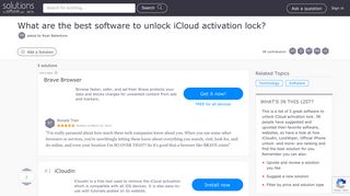 
                            11. 3 Best Software To Unlock iCloud Activation Lock 2019 - Softonic