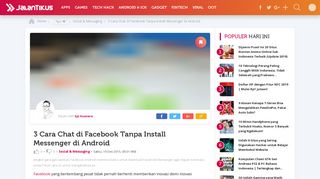 
                            1. 3 Cara Chat di Facebook Tanpa Install Messenger di Android ...