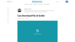 
                            3. √ 3+ Cara Download File di Scribd Gratis Tanpa Login di Android/PC