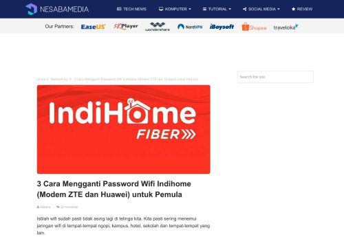 
                            9. 3 Cara Mengganti Password Wifi Indihome LENGKAP (100% Work)