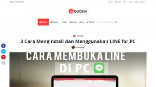 
                            7. 3 Cara Menginstall dan Menggunakan LINE for PC - Duosia