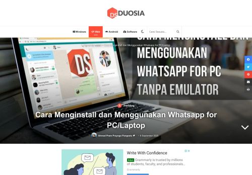 
                            8. 3 Cara Menginstall dan Menggunakan Whatsapp for PC Tanpa ...