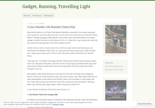 
                            13. 3 Cara Mudah Cek Mandiri Fiesta Poin – Gadget, Running ... - Jarwadi