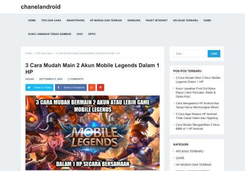 
                            7. 3 Cara Mudah Membuat 2 Akun Mobile Legends Dalam 1 HP ...