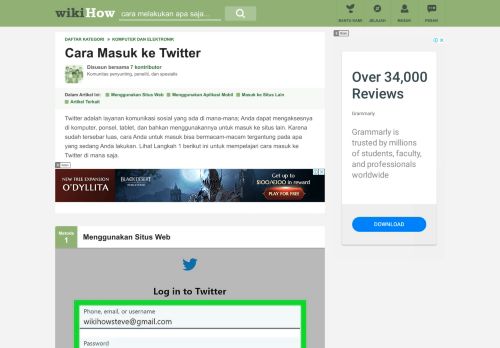 
                            5. 3 Cara untuk Masuk ke Twitter - wikiHow