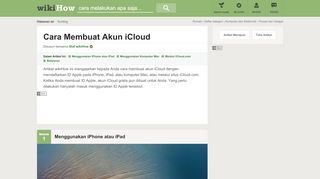 
                            5. 3 Cara untuk Membuat Akun iCloud - wikiHow