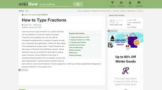 
                            6. 3 Clear and Easy Ways to Type Fractions - wikiHow