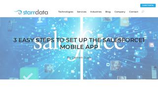 
                            11. 3 Easy Steps to Set Up the Salesforce1 Mobile App | StarrData