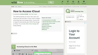 
                            12. 3 Easy Ways to Access iCloud - wikiHow