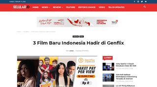
                            12. 3 Film Baru Indonesia Hadir di Genflix - Selular.ID