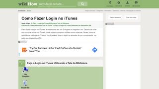 
                            12. 3 Formas de Fazer Login no iTunes - wikiHow
