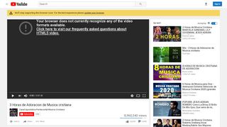 
                            12. 3 Horas de Adoracion de Musica cristiana - YouTube
