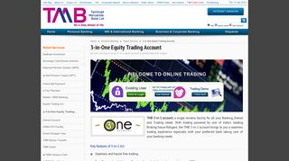 
                            7. 3-in-One Equity Trading Account - Tamilnad Mercantile Bank