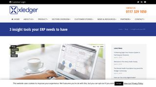 
                            12. 3 insight tools your ERP needs to have - Xledger Limited - Xledger UK