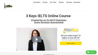 
                            2. 3 Keys IELTS Online Course - All Ears English
