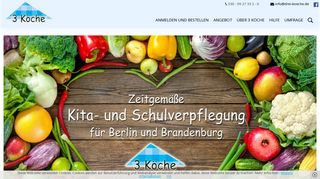 
                            5. 3 Köche Catering Schule Berlin: zeitgemäße, frische und gesunde ...