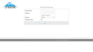 
                            4. 3 Köche - Login