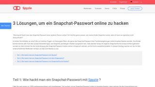 
                            5. 3 Lösungen, um ein Snapchat-Passwort online zu hacken - Spyzie