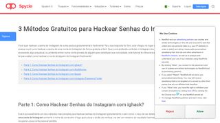
                            12. 3 Métodos Gratuitos para Hackear Senhas do Instagram - Spyzie