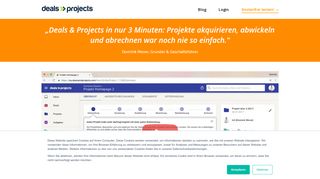 
                            3. 3-Minuten-Überblick | Deals & Projects Cloud CRM ... - Julitec