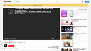 
                            10. 3. Mockups. Drawing a login screen - YouTube