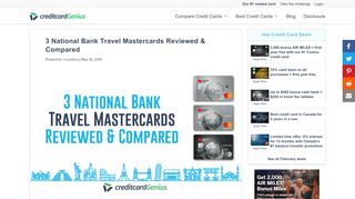 
                            12. 3 National Bank Travel Mastercards Reviewed & Compared ...