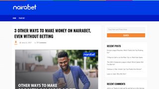 
                            3. 3 Other Ways to Make Money on NairaBET, Even Without Betting ...