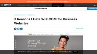 
                            5. 3 Reasons I Hate WIX.COM for Business Websites