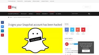 
                            11. 3 signs your Snapchat account has been hacked - Avira Blog