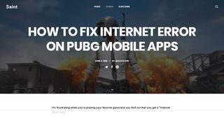 
                            5. 3 Simple Steps to Fix Internet Error on PUBG Mobile Apps (in 1 ...