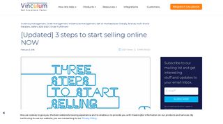 
                            8. 3 Steps to start Selling Online - Vinculum Group