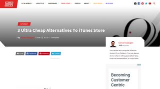 
                            9. 3 Ultra Cheap Alternatives To iTunes Store - MakeUseOf